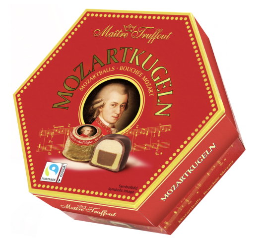 Цукерки марципанові Maître Truffout Моцарт 300г 